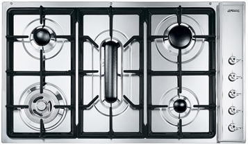 ENCIM. SMEG SE93SGH3 90CM 5F GAS NAT INOX