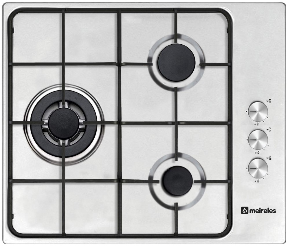 ENCIM. MEIRELES MG3630X 3F GAS INOX NATURAL