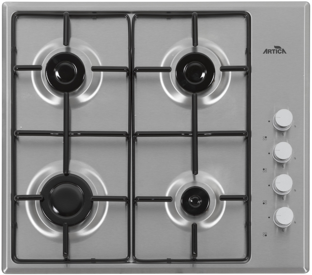 ENCIM. ARTICA AXG6040 4F 60CM GAS INOX