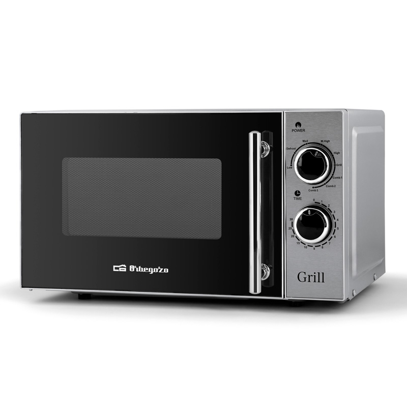 MICR. ORBEGOZO MIG2550 20L SILVER GRILL