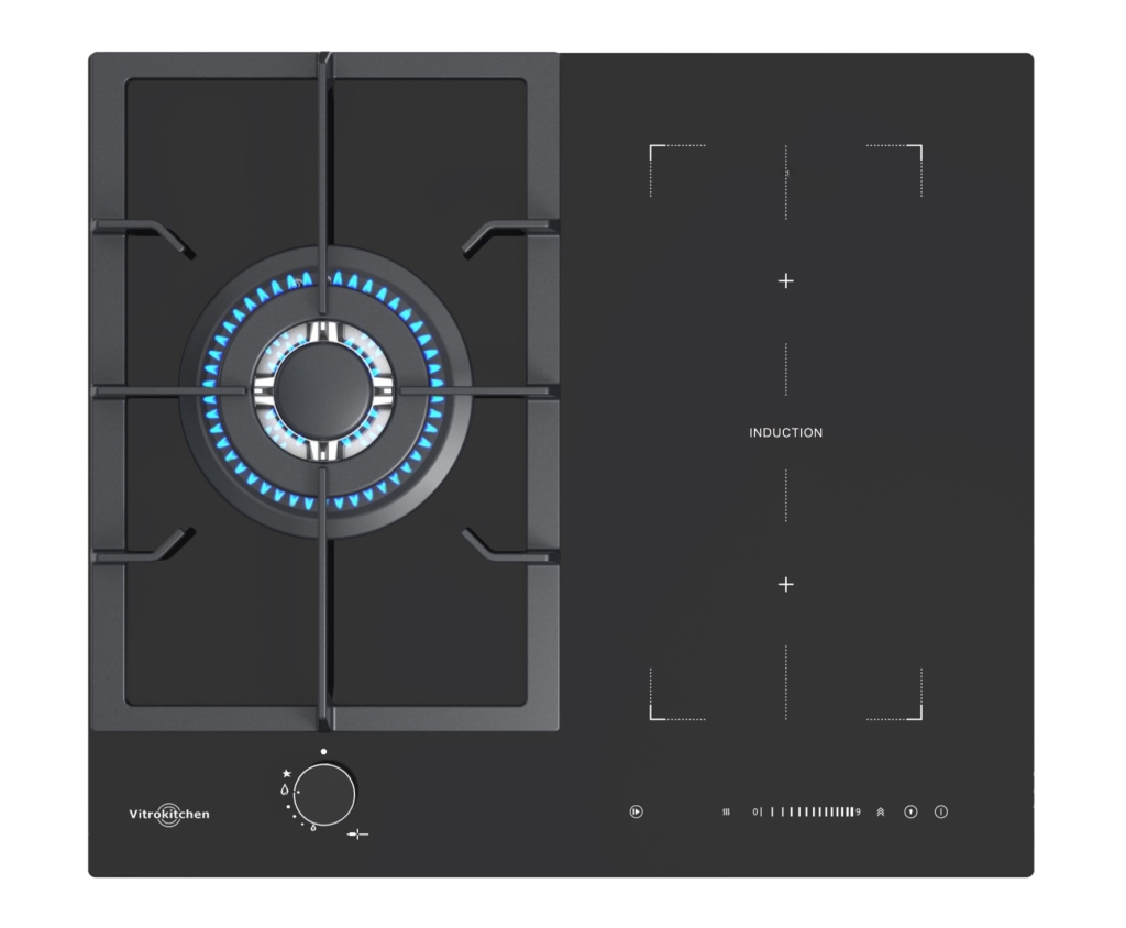ENCIM. VITROKITCHEN VG601NB MIXTA 2F+1F GAS BUT.