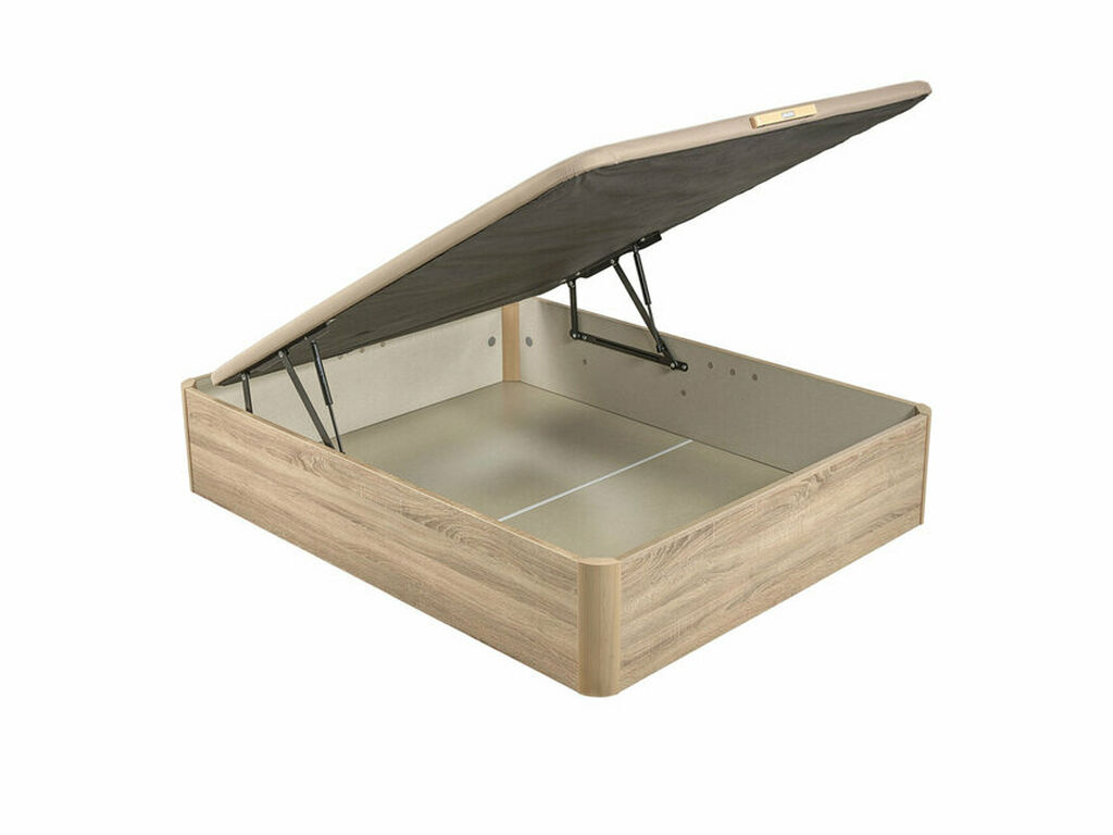 Canapé abatible de alta capacidad de madera de color natural - NATURBOX 2.0 NATURBOX 2.0