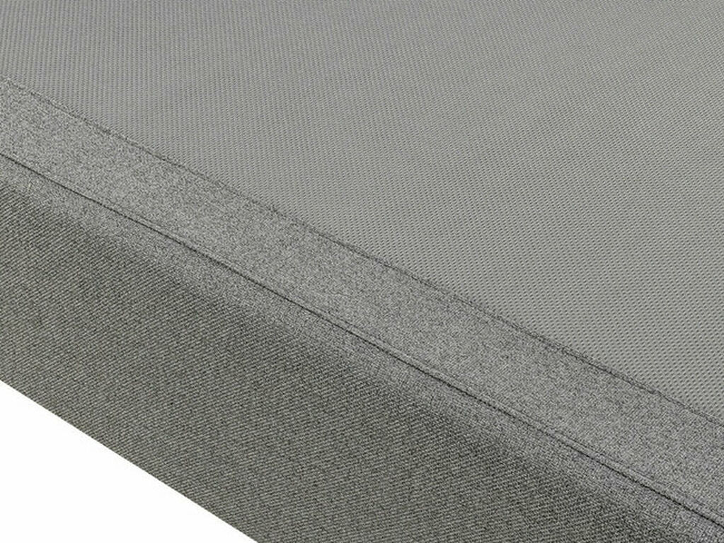 Base tapizada premium transpirable de muelles tapizados en textil 3D de color piombo ERGOBOX TEXTIL