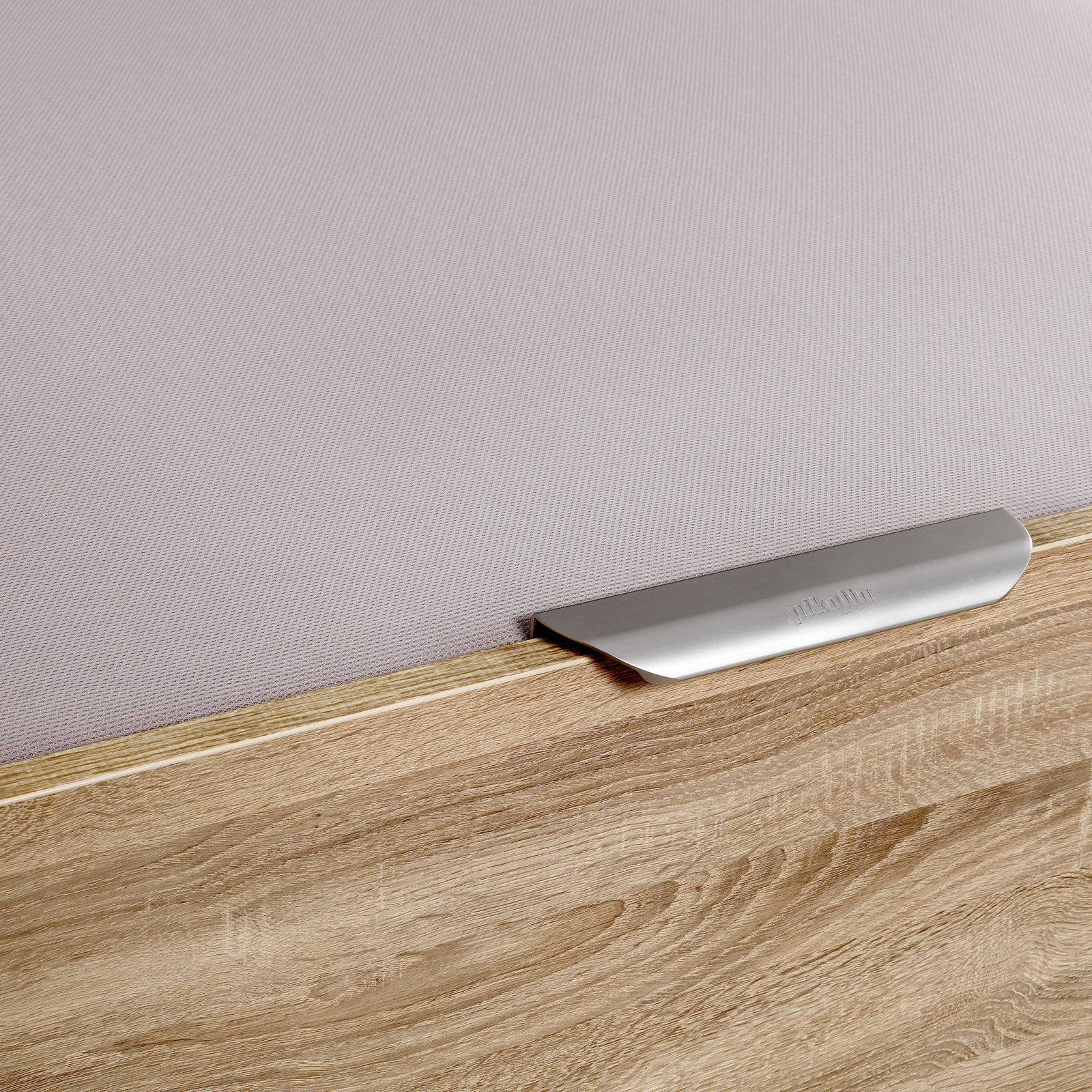 Canapé abatible de madera de alta capacidad tapa única de color natural DESIGN