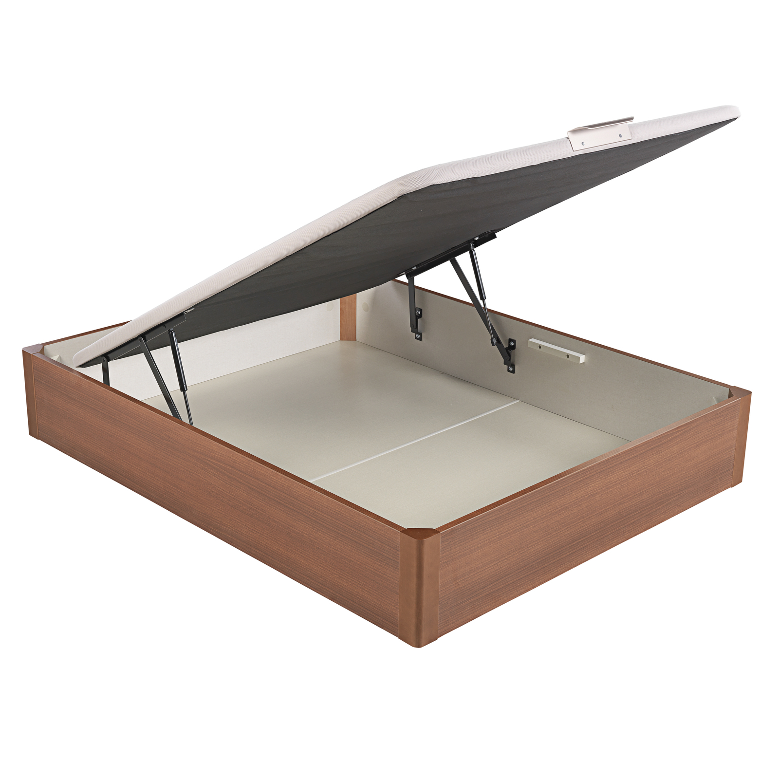 Canapé abatible de madera tapa única de color cerezo DESIGN