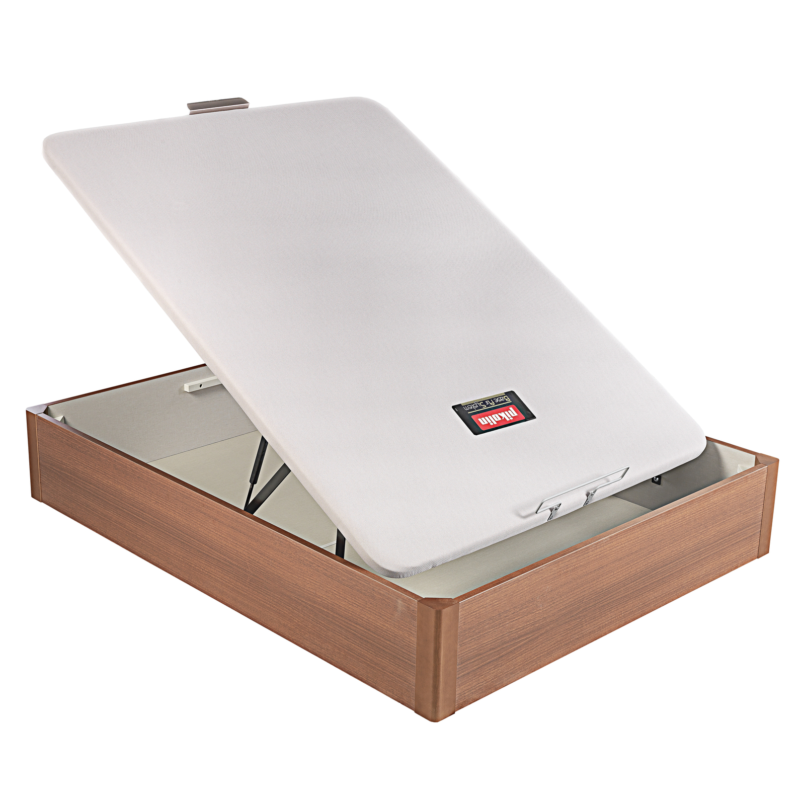 Canapé abatible de madera tapa única de color cerezo DESIGN