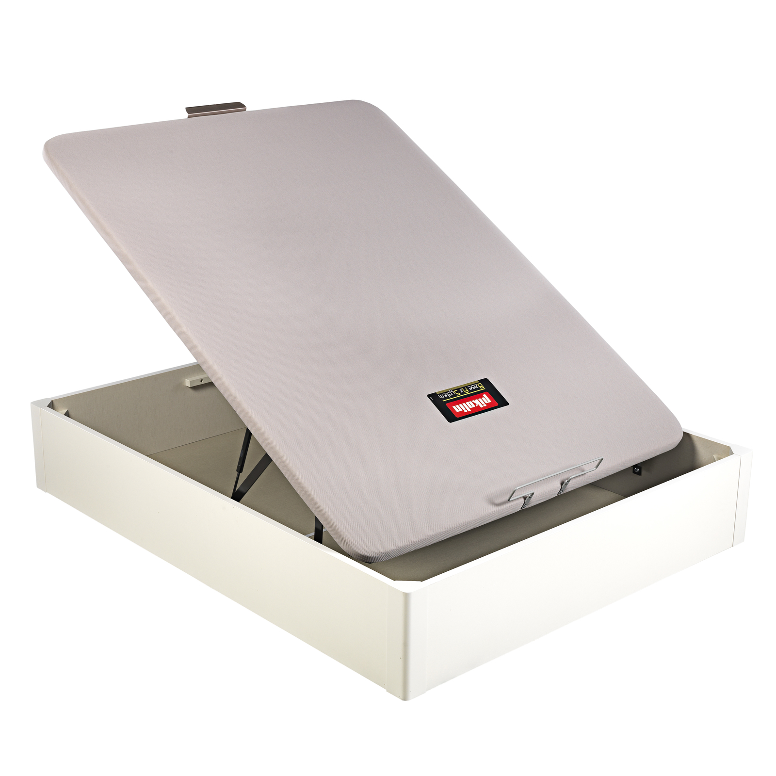 Canapé abatible de madera tapa única de color blanco DESIGN