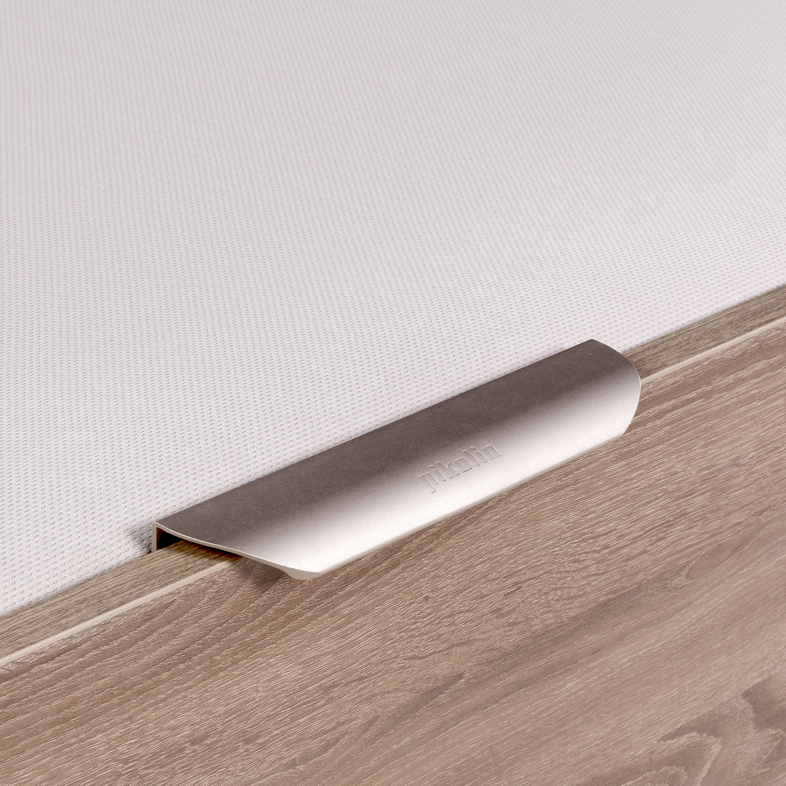 Canapé abatible de madera eléctrico de alta capacidad tapa única de color roble DESIGN