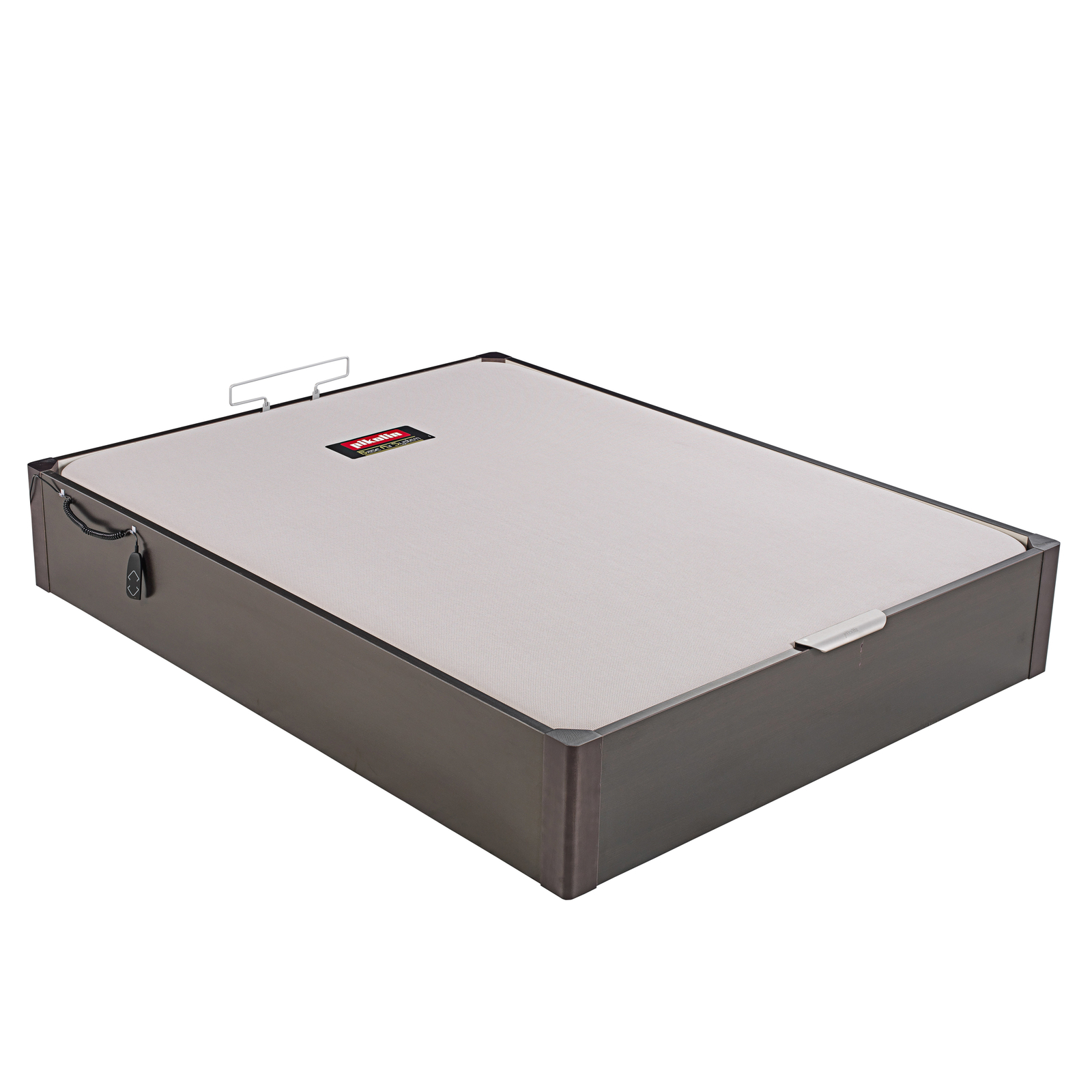 Canapé abatible de madera eléctrico  tapa única de color wengué DESIGN